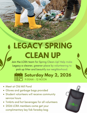 Legacy Community Spring Clean Up