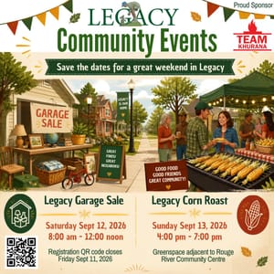 LCRA Garage Sale & Corn Roast 2026